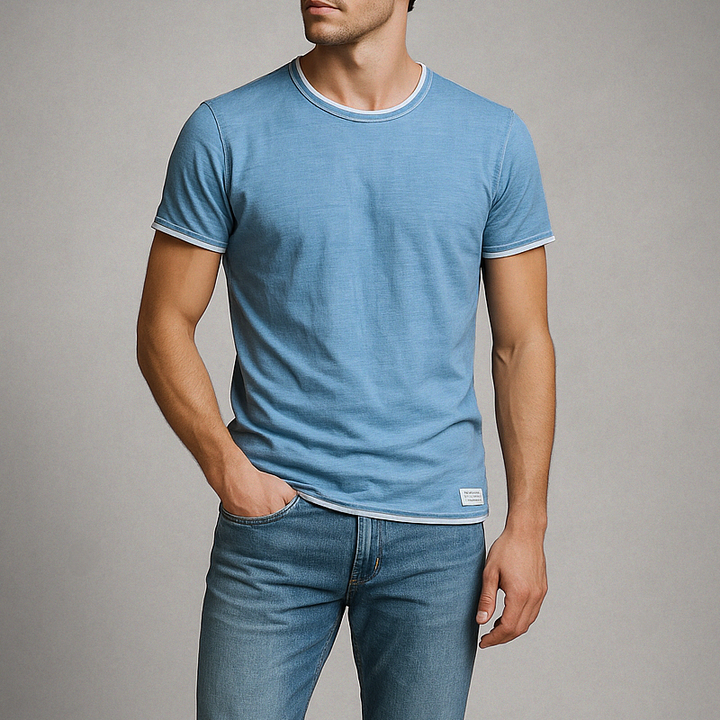 Andrea | Cotton Short Sleeve Shirt