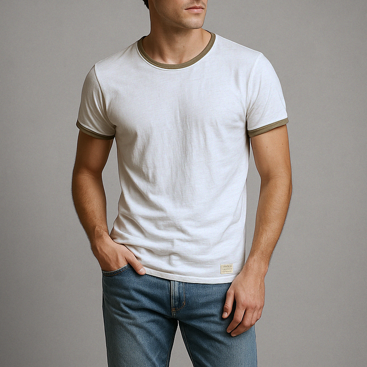 Andrea | Cotton Short Sleeve Shirt