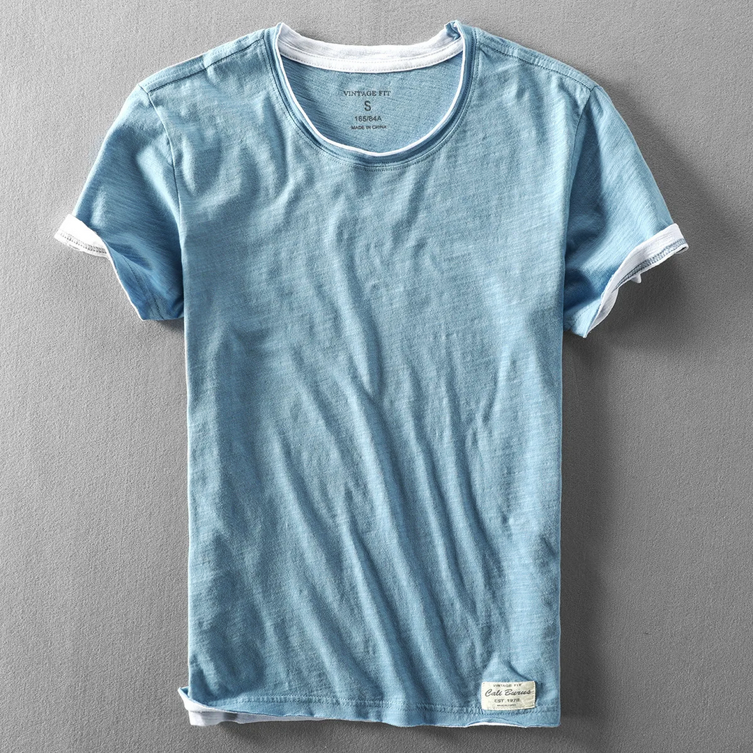 Andrea | Cotton Short Sleeve Shirt