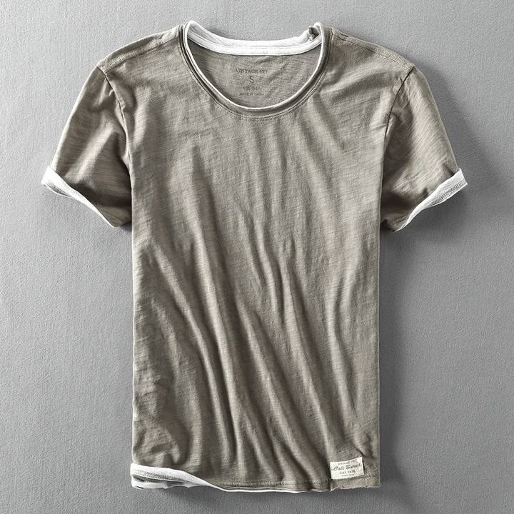 Andrea | Cotton Short Sleeve Shirt