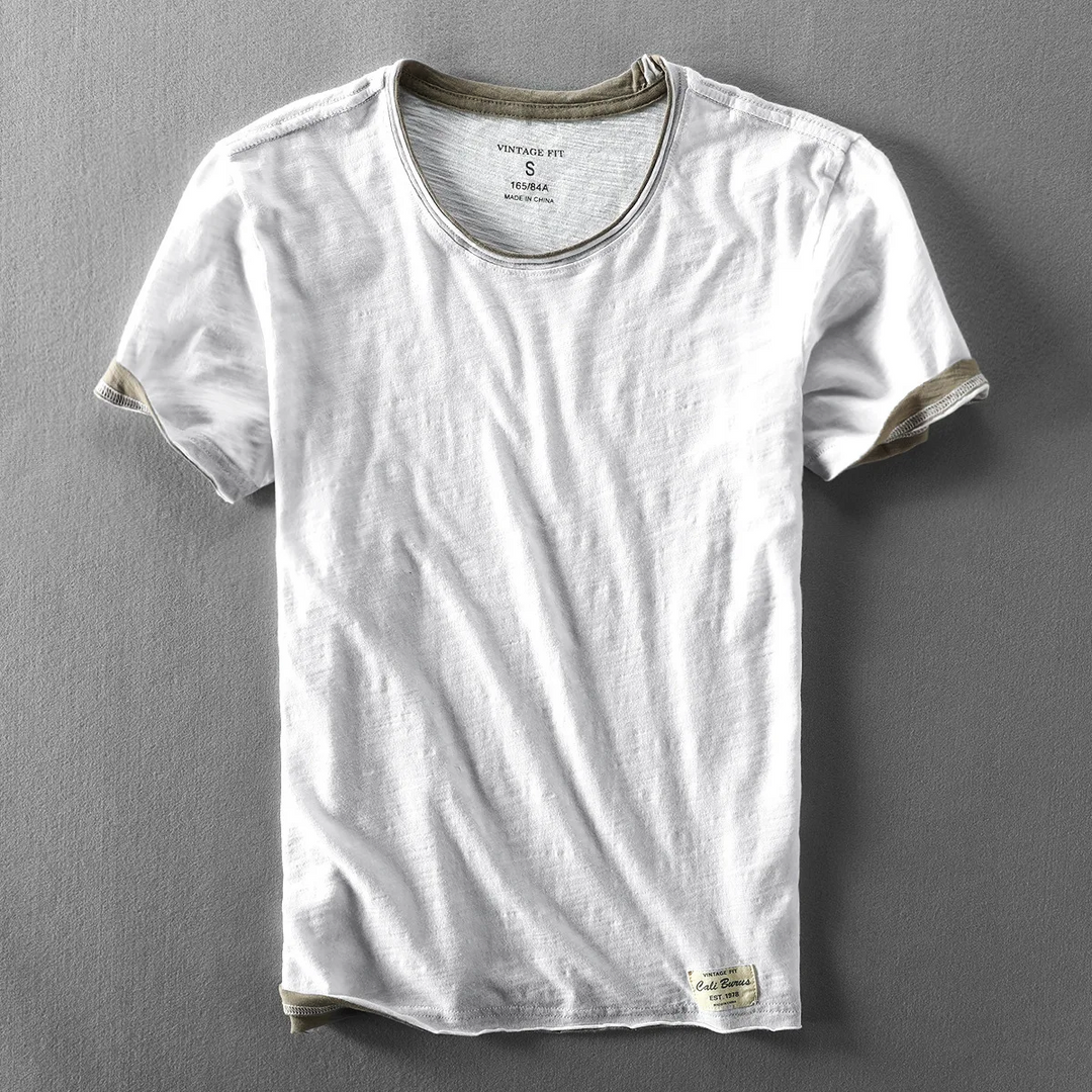 Andrea | Cotton Short Sleeve Shirt