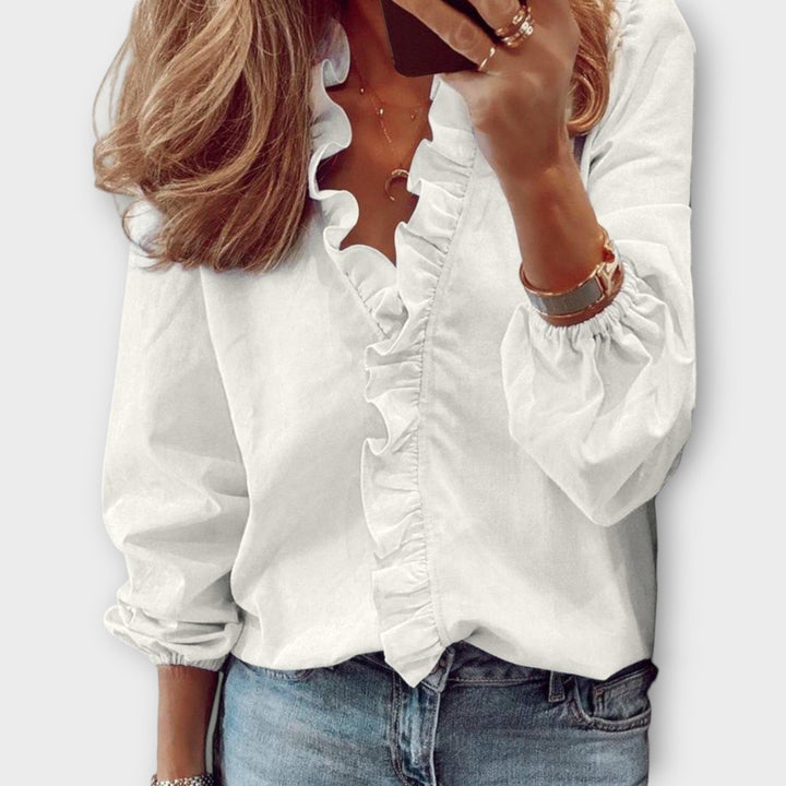 Elara | Elegant Summer Breeze Blouse