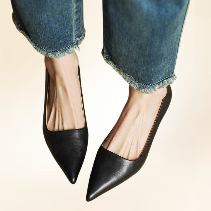 Elara Pointed-Toe Heels for Effortless Everyday Elegance