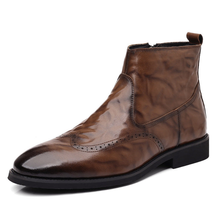 Sonic-19 | Sovereign Wingtip Chelsea Boots