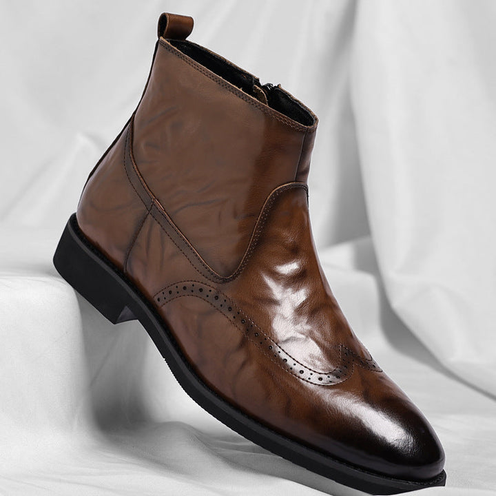 Sonic-19 | Sovereign Wingtip Chelsea Boots