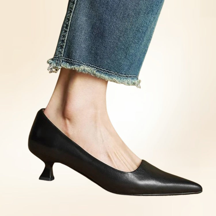 Elara Pointed-Toe Heels for Effortless Everyday Elegance