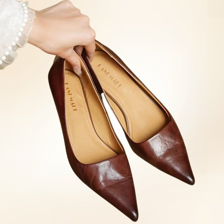 Elara Pointed-Toe Heels for Effortless Everyday Elegance