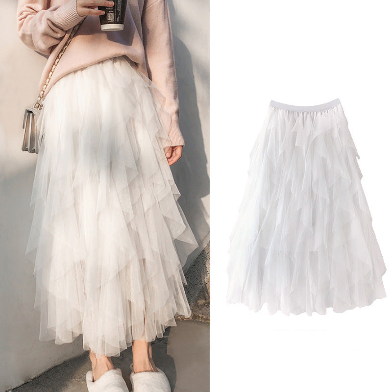 ORIA | AIRY LAYERED SKIRT