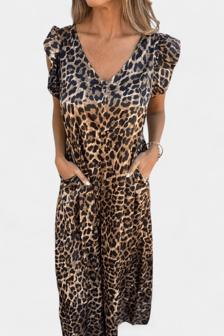 Line | Leopard Jumpsuit