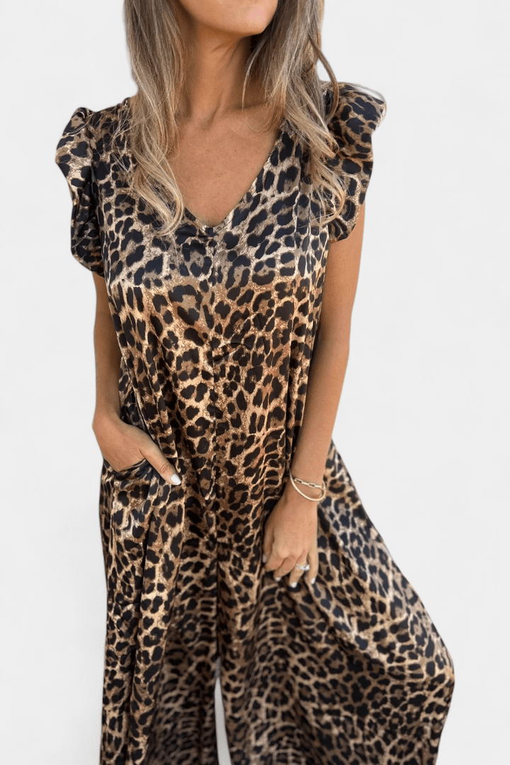 Line | Leopard Jumpsuit