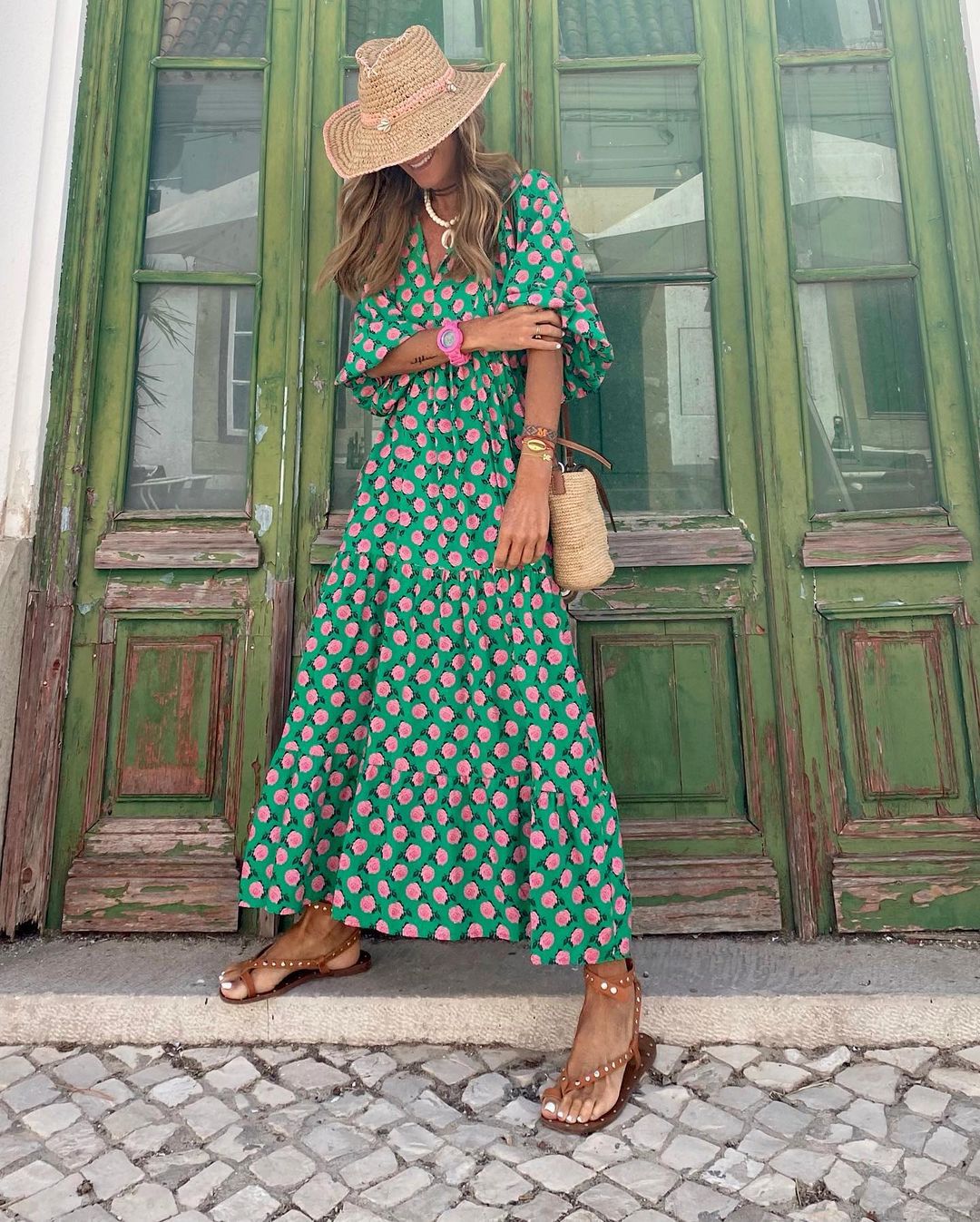 Anastasia | Maxi Dress in Boho Style