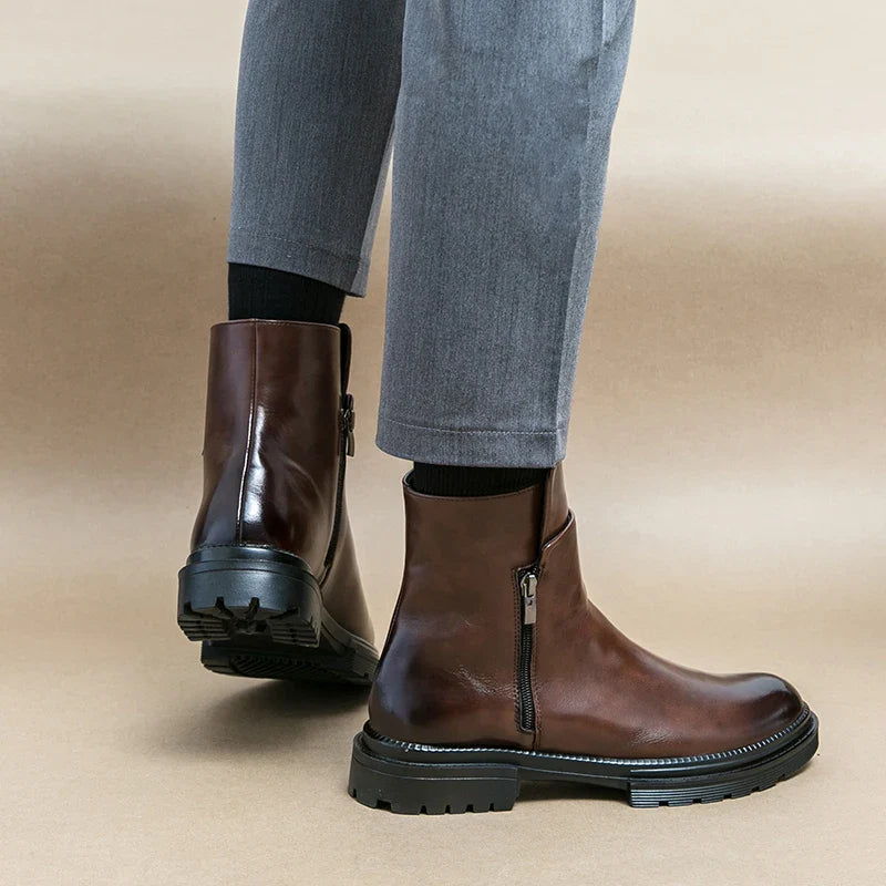Glide-27 | Refined Urban Ankle Boots