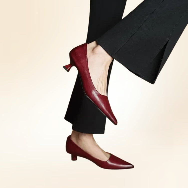 Elara Pointed-Toe Heels for Effortless Everyday Elegance