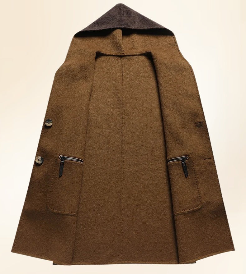 NEO | TIMELESS HOODED OVERCOAT