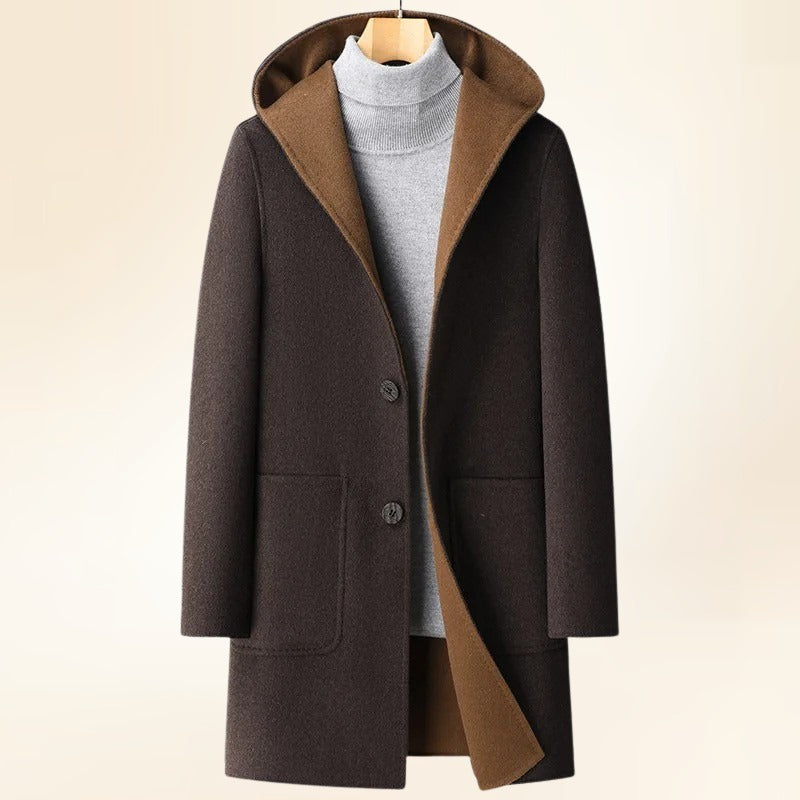 NEO | TIMELESS HOODED OVERCOAT