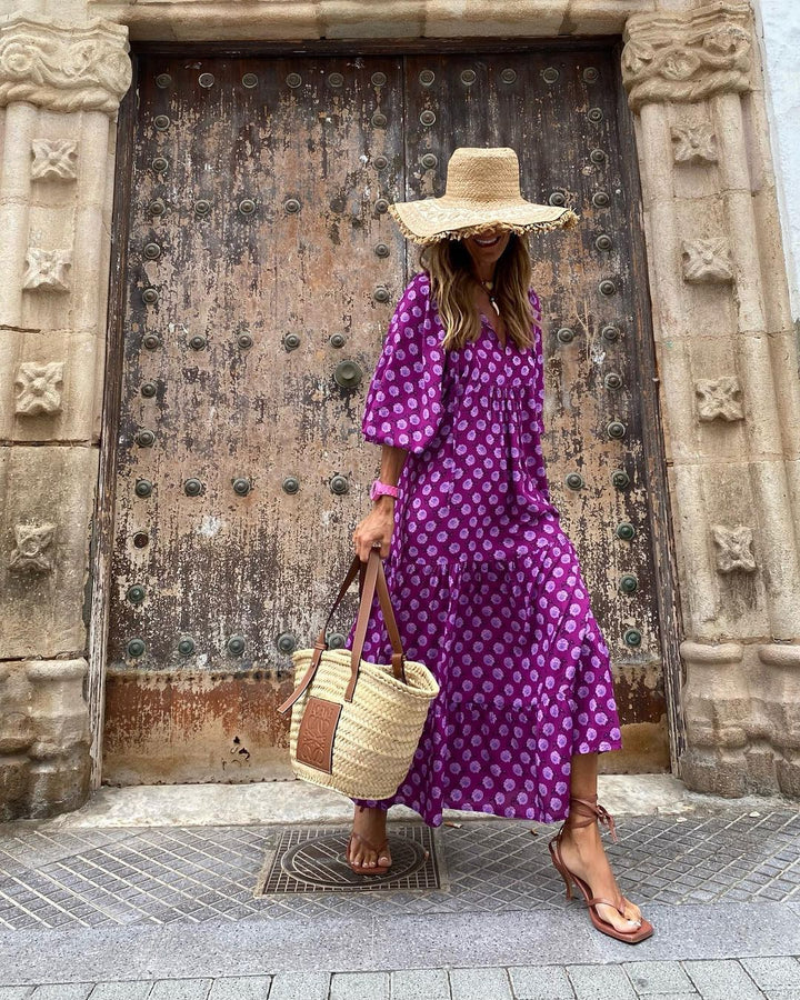 Anastasia | Maxi Dress in Boho Style