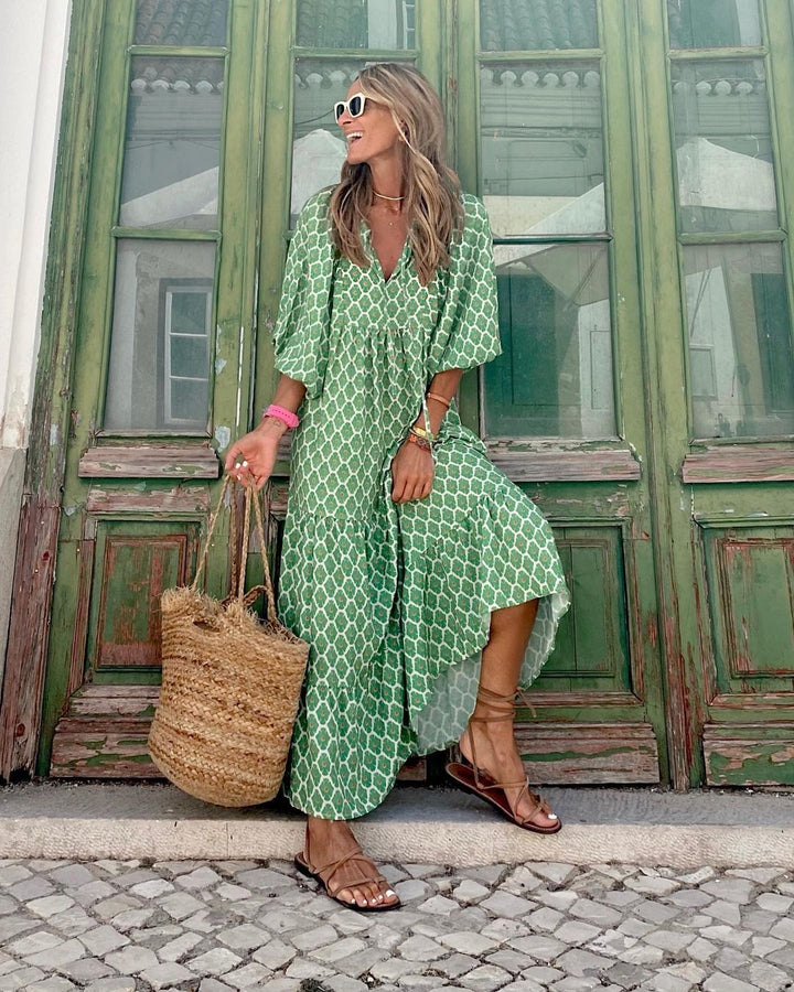 Anastasia | Maxi Dress in Boho Style