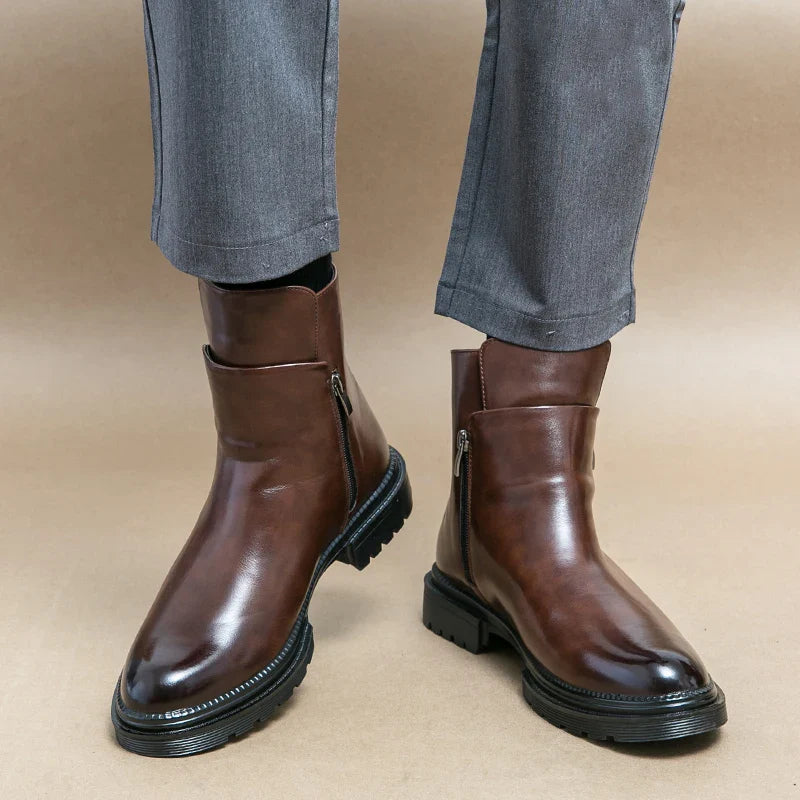 Glide-27 | Refined Urban Ankle Boots