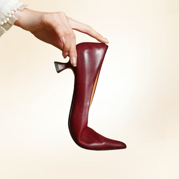 Elara Pointed-Toe Heels for Effortless Everyday Elegance