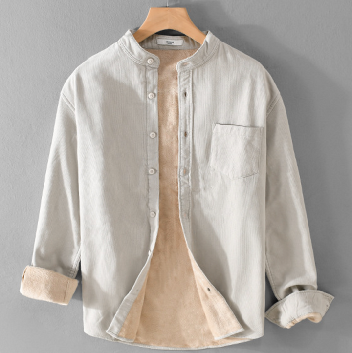 Warm Fleece Textured Shirt