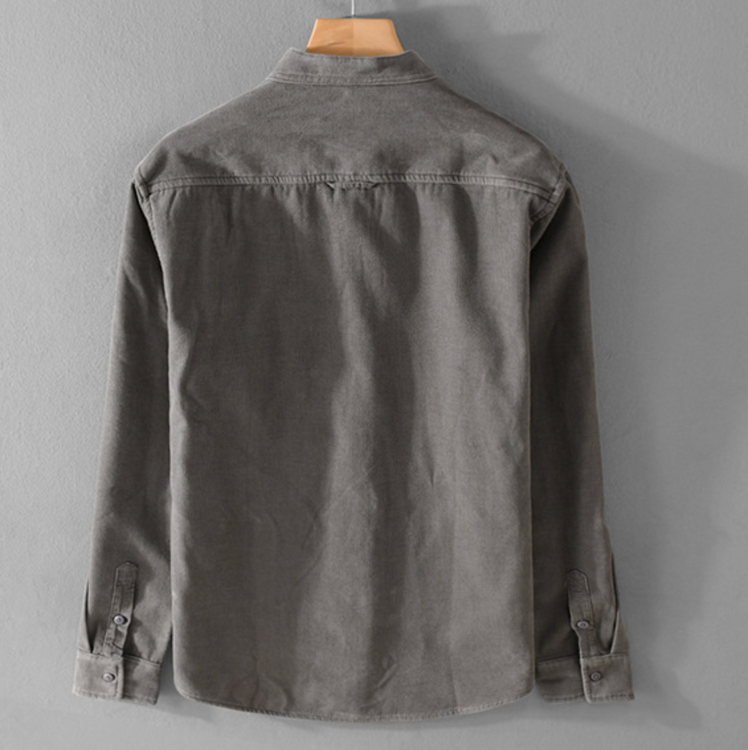 Warm Fleece Textured Shirt