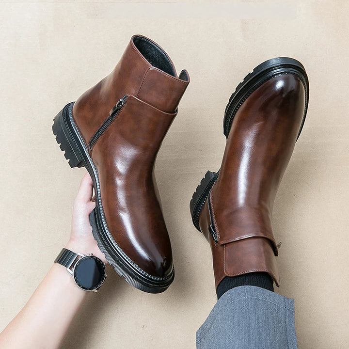 Glide-27 | Refined Urban Ankle Boots