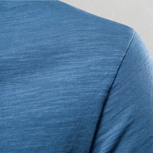 Enrico | V-neck Cotton T-Shirt