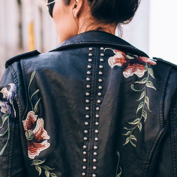 Smooth Chill | Black Floral Night Jacket