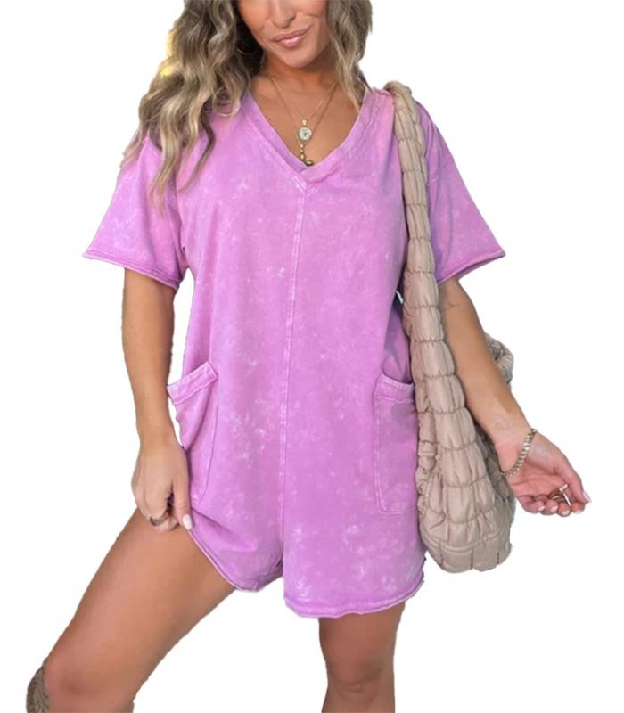 Base | Chic Washed Romper