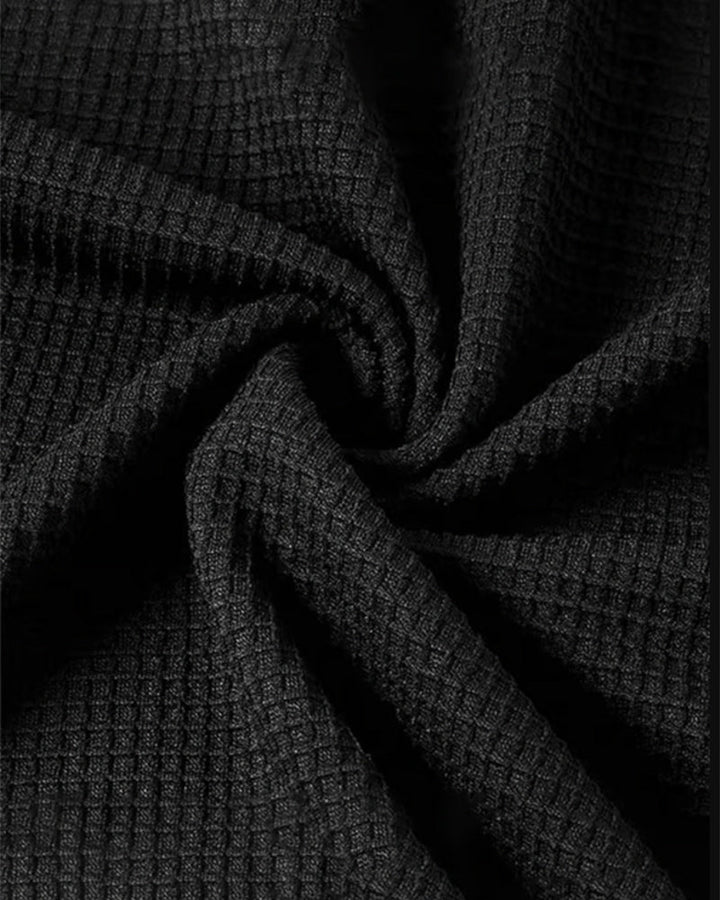 Adriana | Top with Collar and Contrast Color Insert