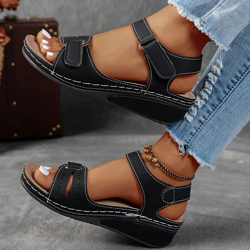 Elira | Sleek Support Sandals