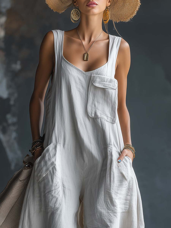 Neutral | Extra-loose Jumpsuit