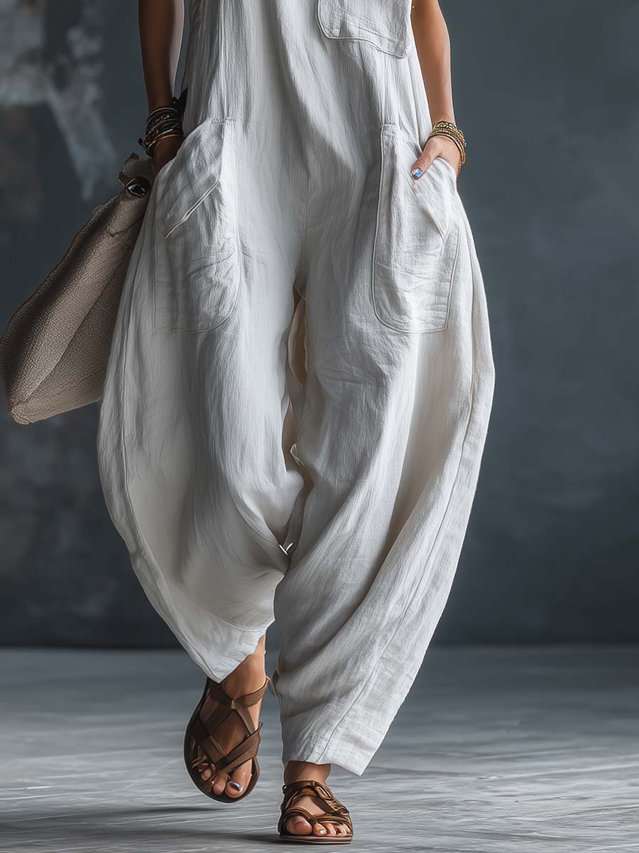 Neutral | Extra-loose Jumpsuit