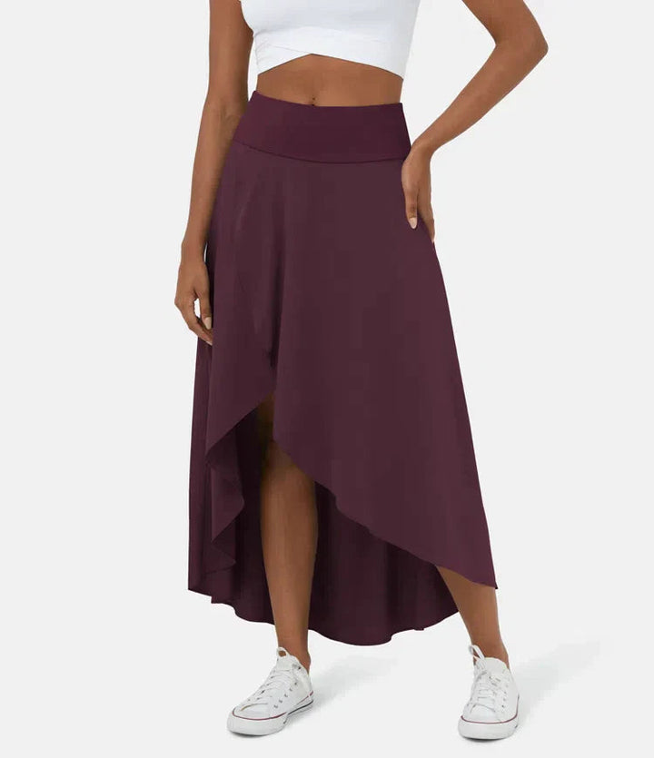 AMARA | STYLISH ASYMMETRIC MIDI SKIRT