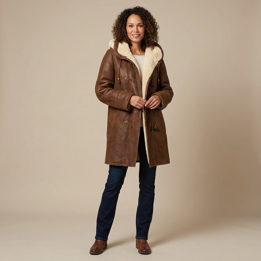 Silent Season | Timeless Hooded Winter Coat for Elegant Warmth