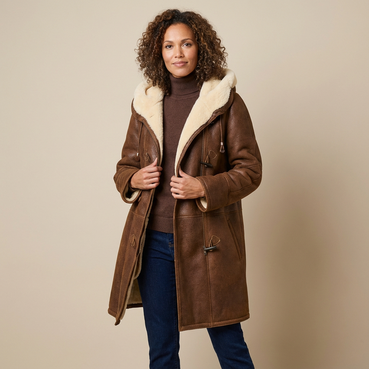 Silent Season | Timeless Hooded Winter Coat for Elegant Warmth