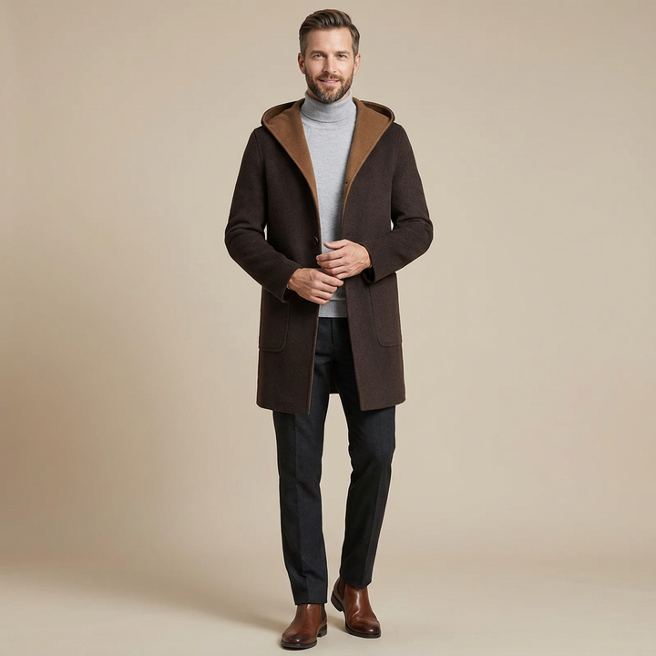 NEO | TIMELESS HOODED OVERCOAT