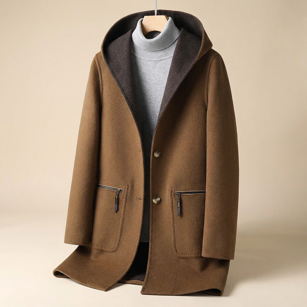NEO | TIMELESS HOODED OVERCOAT