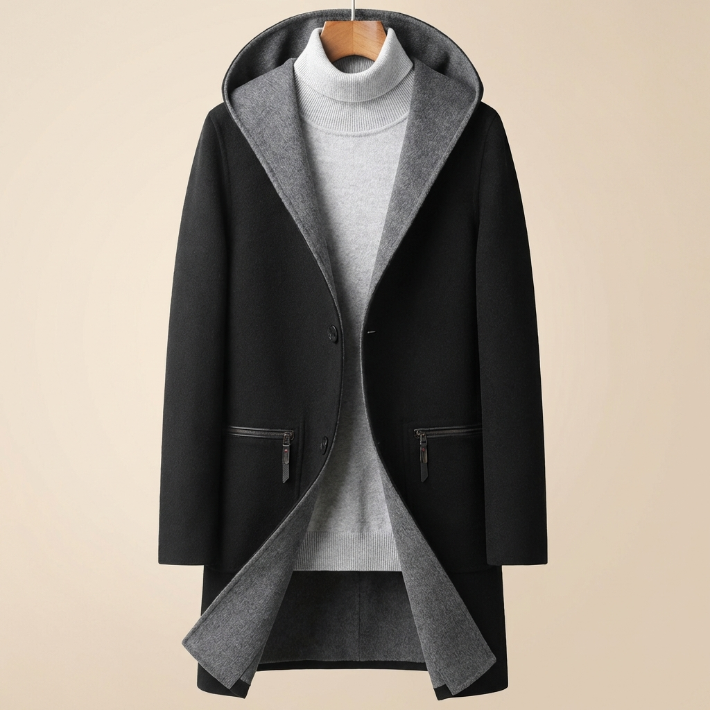 NEO | TIMELESS HOODED OVERCOAT