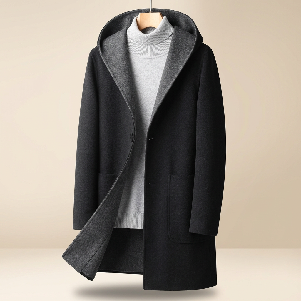 NEO | TIMELESS HOODED OVERCOAT