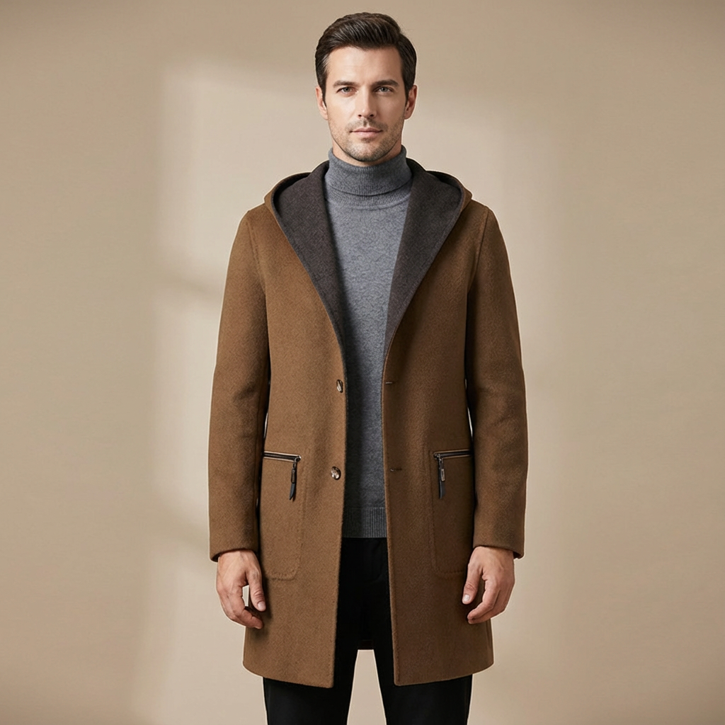 NEO | TIMELESS HOODED OVERCOAT