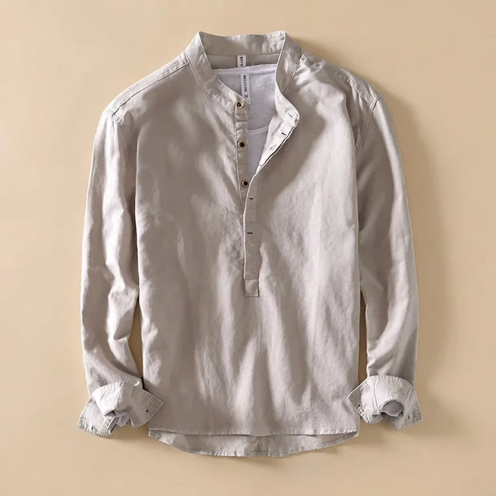 Adriano | Modern Mandarin Everyday Shirt