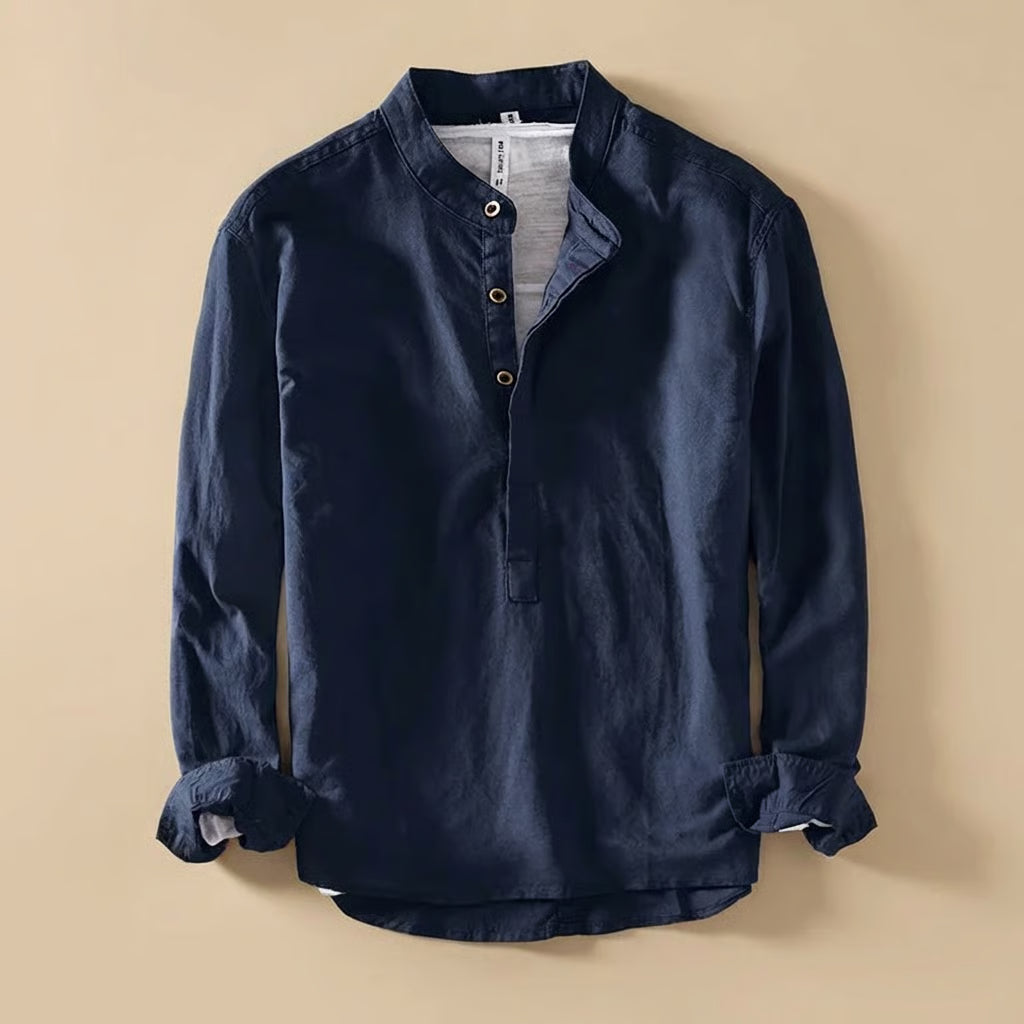 Adriano | Modern Mandarin Everyday Shirt