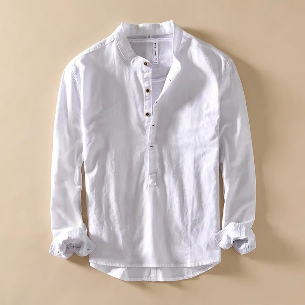 Adriano | Modern Mandarin Everyday Shirt