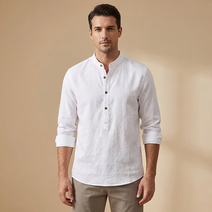 Adriano | Modern Mandarin Everyday Shirt