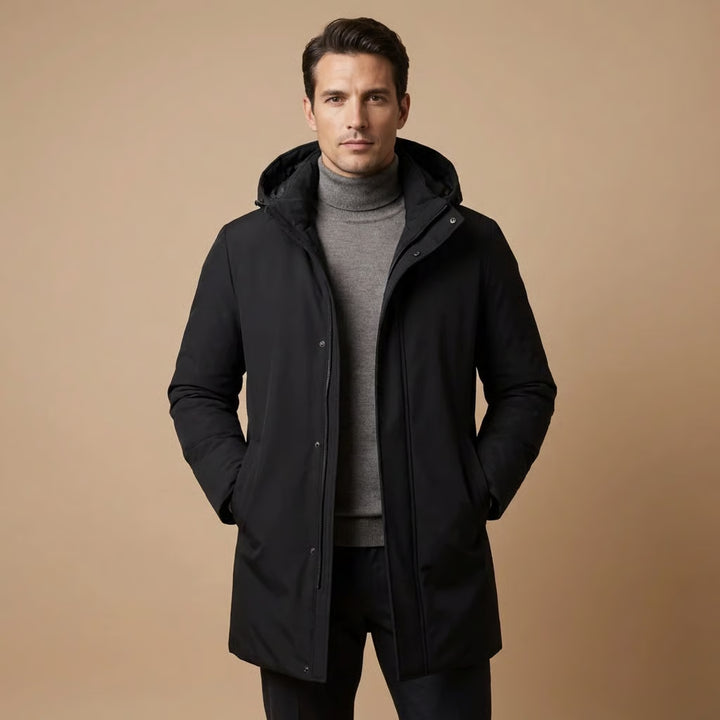 HUGO | CITY HOODED WINTER COAT