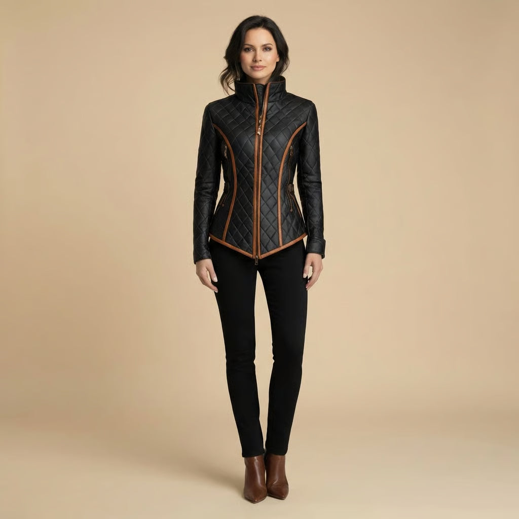 Street Calm | Diamond Quilted Padded Jacket