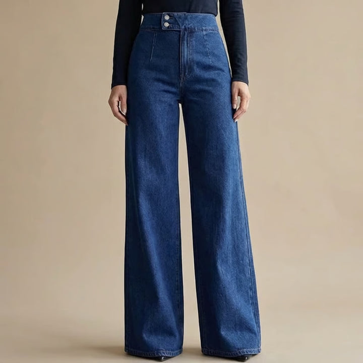 Flattering Wide-Leg Jeans