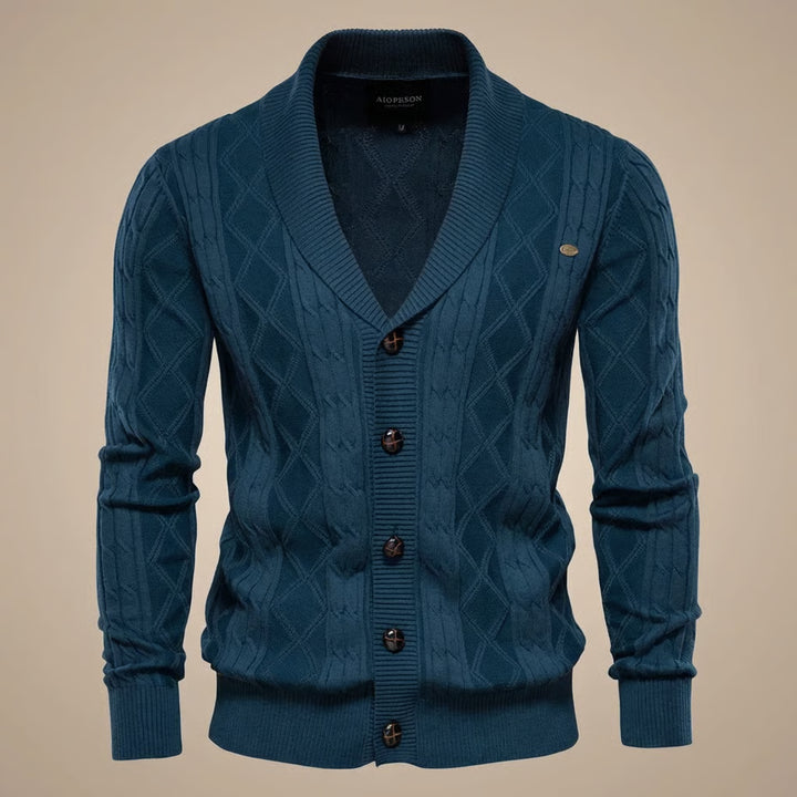 Tommaso | Shawl Collar Button Cardigan