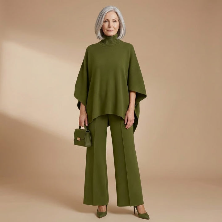 Susan | Turtleneck Top & Pants Set